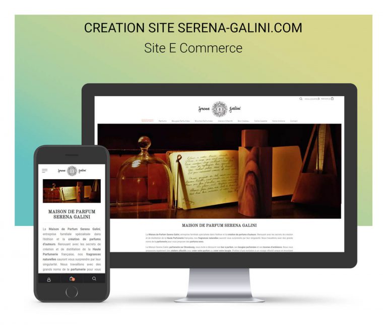 Création site e commerce - Serena Galini