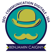 Logo Benjamin Caigny, consultant SEO