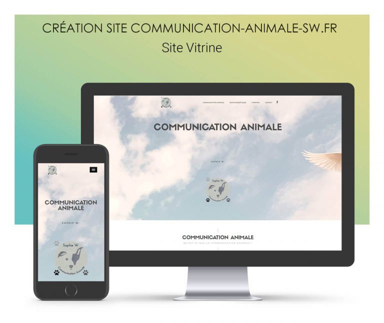 Création Site Vitrine - Communication Animale